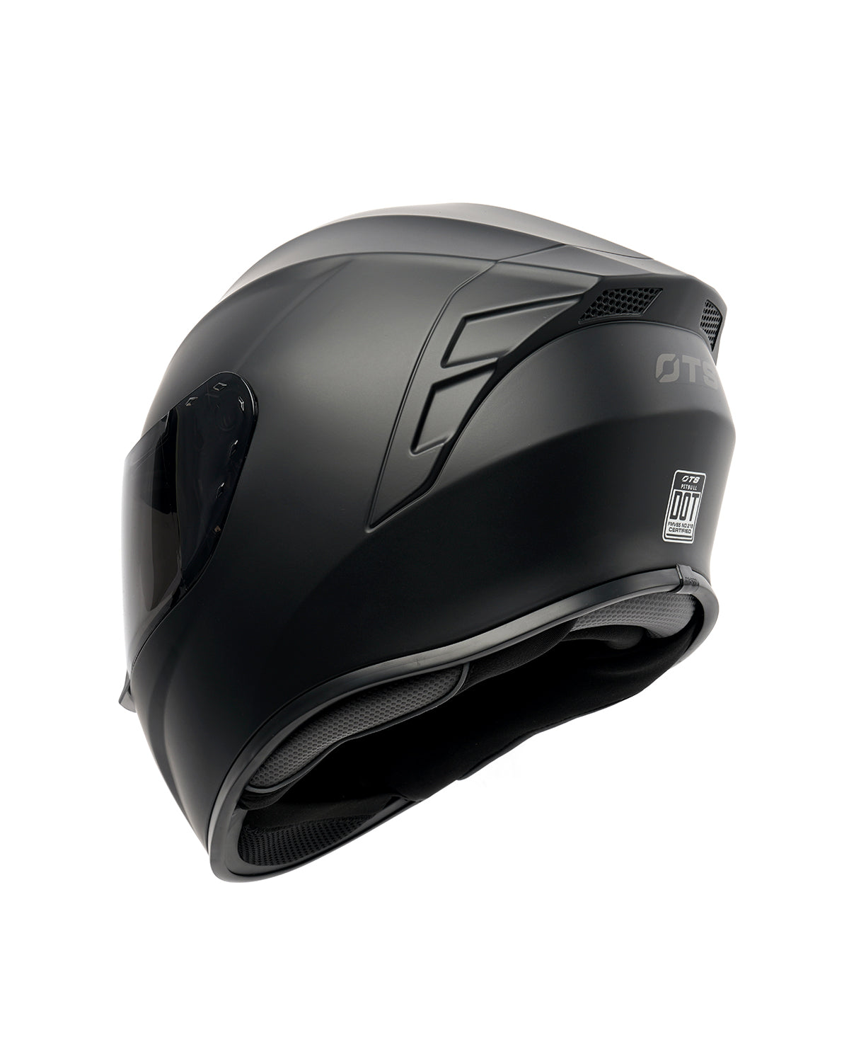 Motorcycle Helmets Full Face Dot Approved Certified Biker Helmet Orthrus Pit Bull