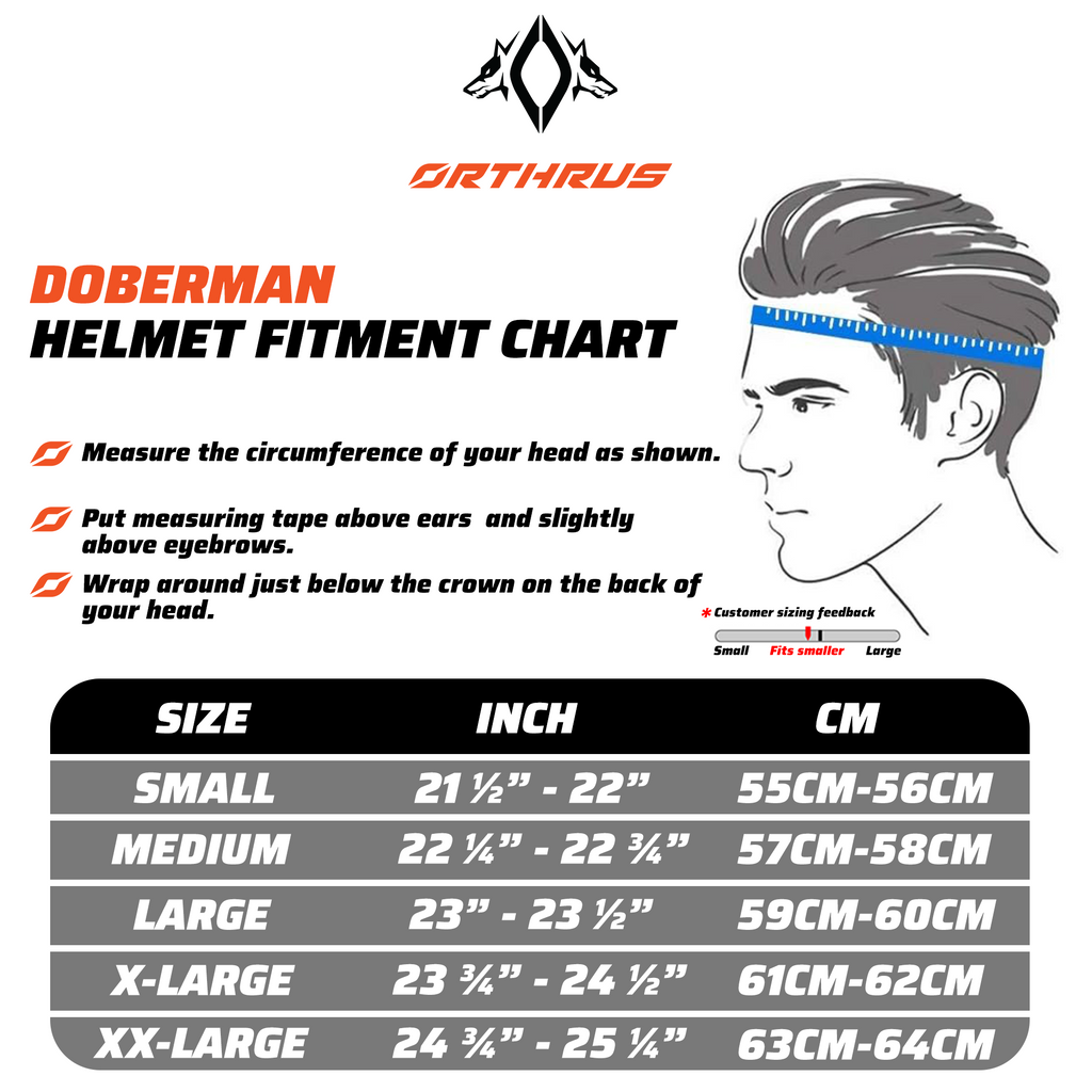 Motorcycle Helmets Modular Dot Approved Certified Biker Helmet With LED Spoiler Orthrus Dobermann R46