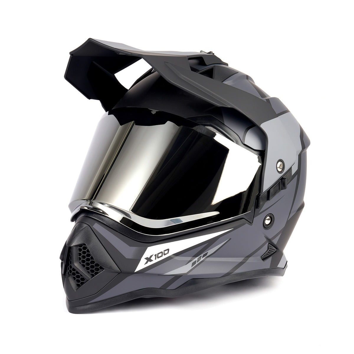 Dobermann R46 Modular Motorcycle Helmet with LED Spoiler – otsmoto Dobermann R46 Modular Motorcycle Helmet with LED Spoiler – otsmoto