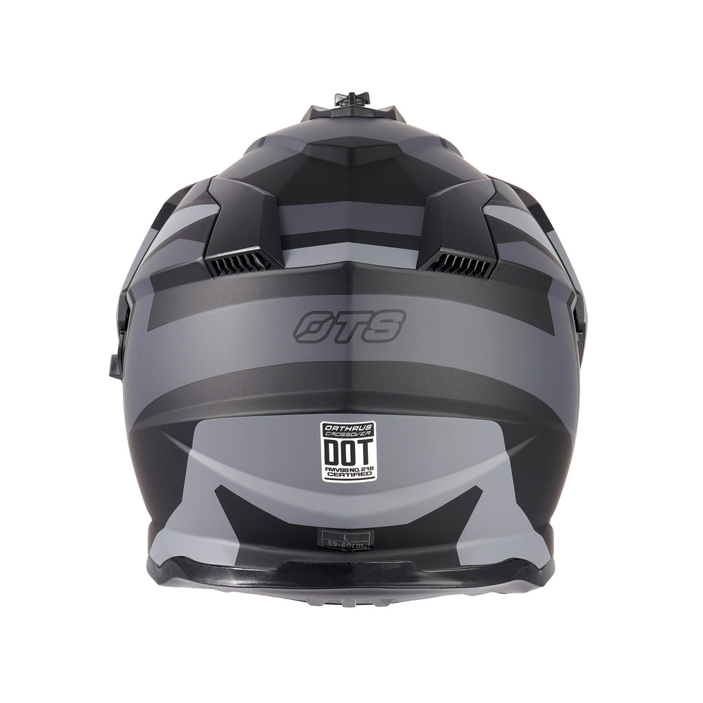 black crossover motorcycle helmets Dirt Bike Helmets Dot Approved Certified Motocross Motorcycle Helmet O –  otsmoto